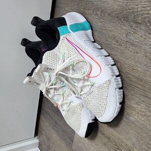 Nike Free RN 5.0 White Sneakers